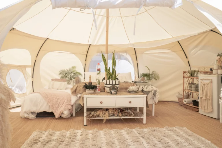 Big tent for glamping